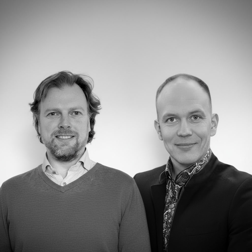 Simon & Markus, founders of Savory & Wolper